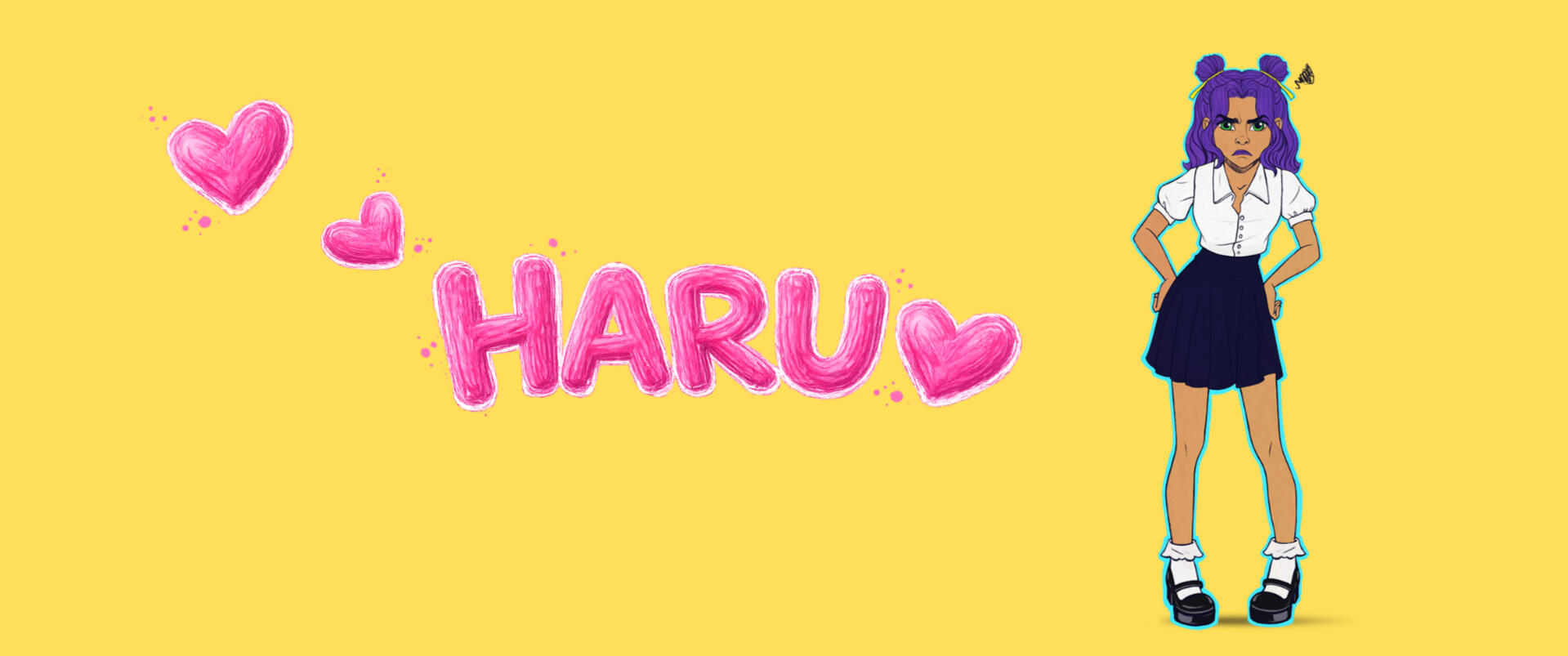Haru Character Design