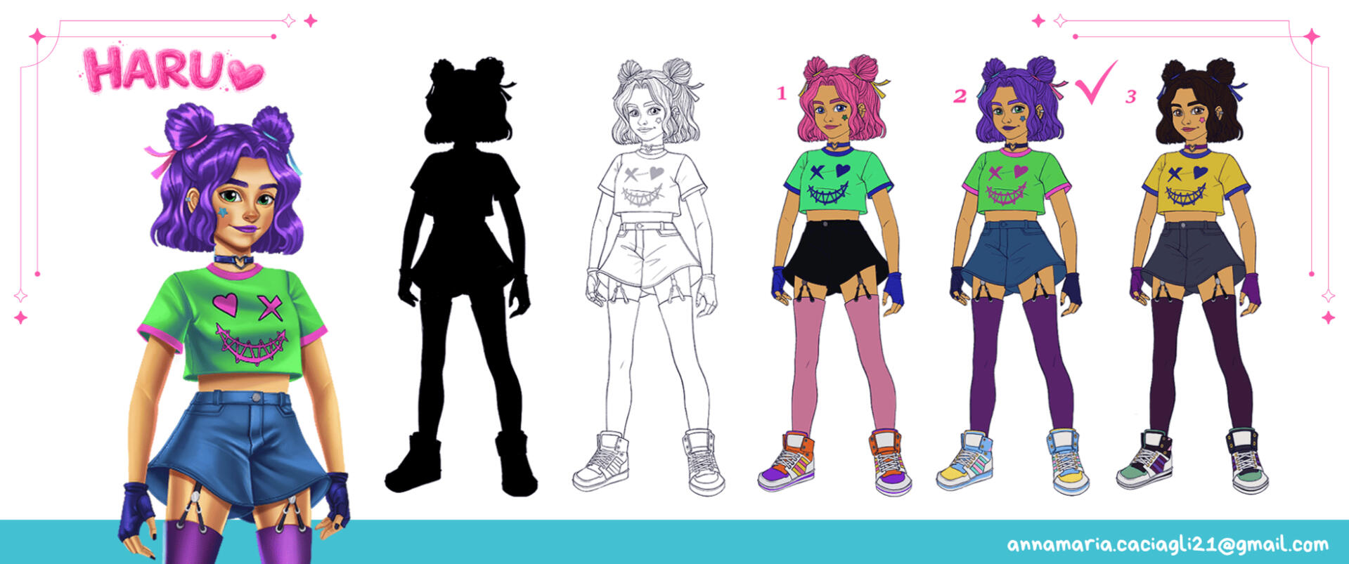 Haru color exploration